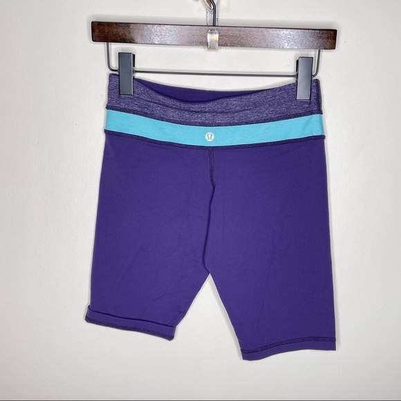 LULULEMON Groove Shorts Dense Purple Sz.4 - Picture 5 of 8